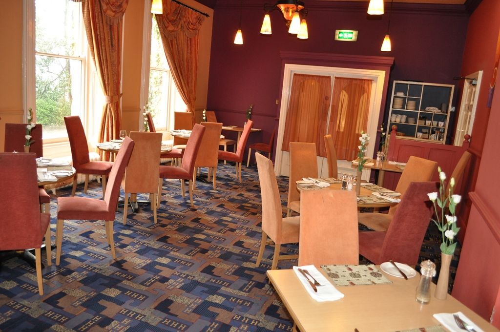 Healds Hall Hotel Cleckheaton Restoran foto