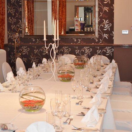 Healds Hall Hotel Cleckheaton Restoran foto